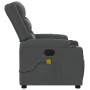 Sillón de masaje reclinable de tela gris oscuro de , Sillones - Ref: Foro24-374131, Precio: 340,65 €, Descuento: %