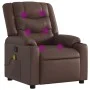 Brauner Liege-Massagesessel aus Kunstleder von , Sessel - Ref: Foro24-374125, Preis: 242,45 €, Rabatt: %