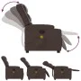 Brauner Liege-Massagesessel aus Kunstleder von , Sessel - Ref: Foro24-374125, Preis: 242,45 €, Rabatt: %