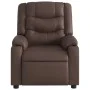 Brauner Liege-Massagesessel aus Kunstleder von , Sessel - Ref: Foro24-374125, Preis: 242,45 €, Rabatt: %