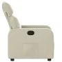 Cream synthetic leather recliner by , Armchairs - Ref: Foro24-374184, Price: 187,20 €, Discount: %