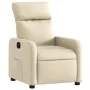 Cream fabric recliner. by , Armchairs - Ref: Foro24-374173, Price: 214,12 €, Discount: %