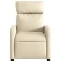 Cream fabric recliner. by , Armchairs - Ref: Foro24-374173, Price: 214,12 €, Discount: %