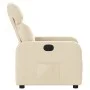 Cream fabric recliner. by , Armchairs - Ref: Foro24-374173, Price: 214,12 €, Discount: %
