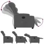 Dark gray fabric electric recliner. by , Armchairs - Ref: Foro24-3206628, Price: 269,15 €, Discount: %