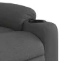 Dark gray fabric electric recliner. by , Armchairs - Ref: Foro24-3206628, Price: 269,15 €, Discount: %