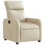 Cream Fabric Power Recliner by , Armchairs - Ref: Foro24-3206689, Price: 264,02 €, Discount: %