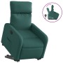 Sillón reclinable elevable tela verde oscuro de , Sillones - Ref: Foro24-3206705, Precio: 259,76 €, Descuento: %