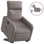Sillón eléctrico reclinable elevable de tela gris taupe de , Sillones - Ref: Foro24-3206724, Precio: 285,96 €, Descuento: %