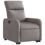 Sillón eléctrico reclinable elevable de tela gris taupe de , Sillones - Ref: Foro24-3206724, Precio: 285,96 €, Descuento: %