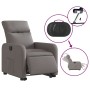 Sillón eléctrico reclinable elevable de tela gris taupe de , Sillones - Ref: Foro24-3206724, Precio: 285,96 €, Descuento: %