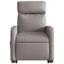 Electric reclining and lift fabric armchair in taupe gray. by , Armchairs - Ref: Foro24-3206724, Price: 296,68 €, Discount: %