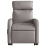 Sillón eléctrico reclinable elevable de tela gris taupe de , Sillones - Ref: Foro24-3206724, Precio: 285,96 €, Descuento: %