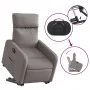 Electric reclining and lift fabric armchair in taupe gray. by , Armchairs - Ref: Foro24-3206724, Price: 296,68 €, Discount: %