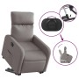 Sillón eléctrico reclinable elevable de tela gris taupe de , Sillones - Ref: Foro24-3206724, Precio: 285,96 €, Descuento: %