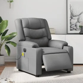 Elektrischer Liegemassagesessel Kunstleder grau von , Sessel - Ref: Foro24-3206550, Preis: 281,83 €, Rabatt: %