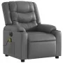 Elektrischer Liegemassagesessel Kunstleder grau von , Sessel - Ref: Foro24-3206550, Preis: 281,83 €, Rabatt: %