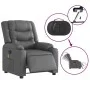 Elektrischer Liegemassagesessel Kunstleder grau von , Sessel - Ref: Foro24-3206550, Preis: 281,83 €, Rabatt: %