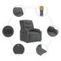 Sillón reclinable de masaje eléctrico tela gris oscuro de , Sillones - Ref: Foro24-3206571, Precio: 369,68 €, Descuento: %