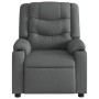 Sillón reclinable de masaje eléctrico tela gris oscuro de , Sillones - Ref: Foro24-3206571, Precio: 361,06 €, Descuento: %