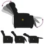 Sillón reclinable de masaje elevable tela negro de , Sillones - Ref: Foro24-3206578, Precio: 347,06 €, Descuento: %