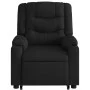 Sillón reclinable de masaje elevable tela negro de , Sillones - Ref: Foro24-3206578, Precio: 347,06 €, Descuento: %