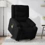 Sillón de masaje eléctrico reclinable elevable tela negro de , Sillones - Ref: Foro24-3206584, Precio: 402,02 €, Descuento: %