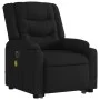 Sillón de masaje eléctrico reclinable elevable tela negro de , Sillones - Ref: Foro24-3206584, Precio: 402,02 €, Descuento: %