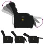 Sillón de masaje eléctrico reclinable elevable tela negro de , Sillones - Ref: Foro24-3206584, Precio: 367,10 €, Descuento: %