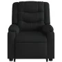Sillón de masaje eléctrico reclinable elevable tela negro de , Sillones - Ref: Foro24-3206584, Precio: 402,02 €, Descuento: %