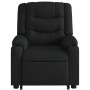 Sillón de masaje eléctrico reclinable elevable tela negro de , Sillones - Ref: Foro24-3206584, Precio: 367,10 €, Descuento: %