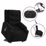 Sillón de masaje eléctrico reclinable elevable tela negro de , Sillones - Ref: Foro24-3206584, Precio: 402,02 €, Descuento: %