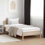 Estructura de cama con cabecero madera maciza de pino 90x200 cm de , Camas y somieres - Ref: Foro24-842618, Precio: 113,43 €,...