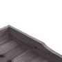 Mesa para plantas con estante madera abeto gris 78x38x82,5 cm de , Soportes para macetas - Ref: Foro24-156351, Precio: 47,95 ...