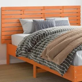 Cabecero de cama de pared madera maciza de pino 166x3x63 cm de , Cabeceros y pies de cama - Ref: Foro24-844503, Precio: 54,38...