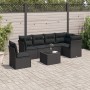 Set sofás de jardín 6 piezas y cojines ratán sintético marrón de , Conjuntos de jardín - Ref: Foro24-3217703, Precio: 404,50 ...