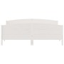Estructura cama cabecero madera maciza pino blanco 180x200 cm de , Camas y somieres - Ref: Foro24-3216165, Precio: 254,10 €, ...