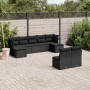 Set de sofás de jardín 8 piezas y cojines ratán sintético negro de , Conjuntos de jardín - Ref: Foro24-3250104, Precio: 552,0...