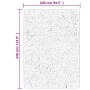 Alfombra peluda de pelo largo moderna PAMPLONA beige 240x340 cm de , Alfombras - Ref: Foro24-375219, Precio: 148,87 €, Descue...