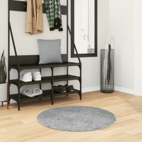 Alfombra peluda de pelo largo moderna PAMPLONA beige Ø 80 cm de , Alfombras - Ref: Foro24-375265, Precio: 25,83 €, Descuento: %
