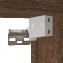 Armario espejo de baño LED acrílico marrón roble 90x12x45 cm de , Tocadores de baño - Ref: Foro24-834969, Precio: 56,81 €, De...