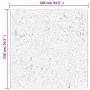 Alfombra peluda de pelo largo moderna PAMPLONA negra 240x240 cm de , Alfombras - Ref: Foro24-375284, Precio: 112,08 €, Descue...