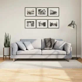 Alfombra de pelo corto look escandinavo IZA crema 100x200 cm de , Alfombras - Ref: Foro24-375439, Precio: 51,72 €, Descuento: %