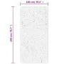 Alfombra de pelo corto look escandinavo IZA crema 100x200 cm de , Alfombras - Ref: Foro24-375439, Precio: 51,72 €, Descuento: %