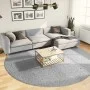 Alfombra peluda de pelo largo moderna PAMPLONA gris Ø 280 cm de , Alfombras - Ref: Foro24-375271, Precio: 154,21 €, Descuento: %