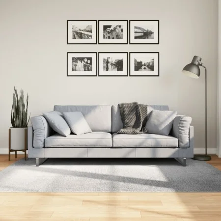 Scandinavian look short pile rug IZA gray 140x200 cm by , Rugs - Ref: Foro24-375453, Price: 77,19 €, Discount: %