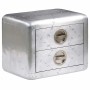 Mesa auxiliar estilo aviador con 2 cajones vintage en Mesas auxiliares | Comprar online en Foru.es