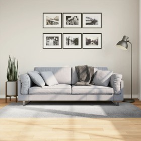 Alfombra de pelo corto look escandinavo IZA gris 100x200 cm de , Alfombras - Ref: Foro24-375451, Precio: 52,76 €, Descuento: %