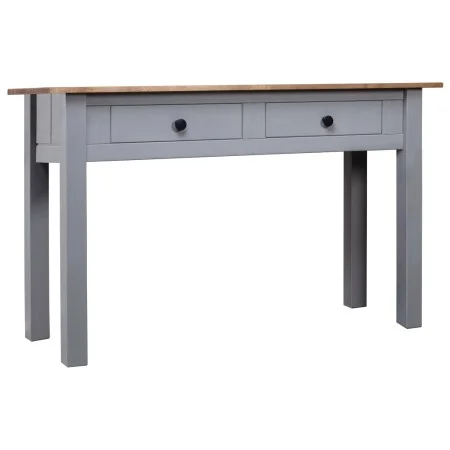 Konsolentisch aus massivem Kiefernholz Panama-Stil grau 110x40x72 cm von vidaXL, Seitentische - Ref: Foro24-282680, Preis: 10...