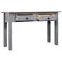 Konsolentisch aus massivem Kiefernholz Panama-Stil grau 110x40x72 cm von vidaXL, Seitentische - Ref: Foro24-282680, Preis: 10...